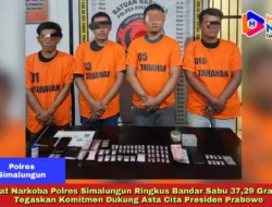 Sat Narkoba Polres Simalungun Ringkus Bandar Sabu 37,29 Gram, Tegaskan Komitmen Dukung Asta Cita Presiden Prabowo