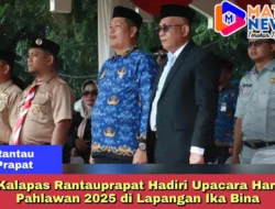 Kalapas Rantauprapat Hadiri Upacara Hari Pahlawan 2025 di Lapangan Ika Bina