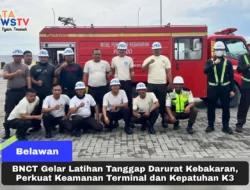 BNCT Gelar Latihan Tanggap Darurat Kebakaran, Perkuat Keamanan Terminal dan Kepatuhan K3