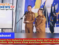 Bupati Fery Sahputra Simatupang Hadiri HUT ke-14 Partai NasDem, Ajak Semua Pihak Konsisten Membawa Perubahan