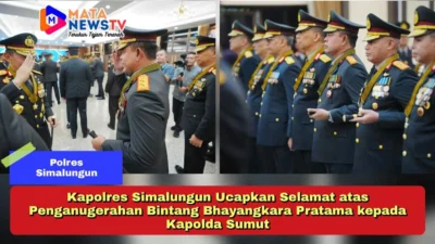 Kapolres Simalungun Ucapkan Selamat atas Penganugerahan Bintang Bhayangkara Pratama kepada Kapolda Sumut