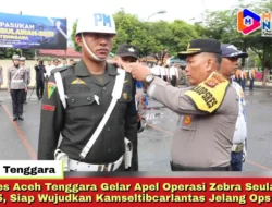 Polres Aceh Tenggara Gelar Apel Operasi Zebra Seulawah 2025, Siap Wujudkan Kamseltibcarlantas Jelang Ops Lilin