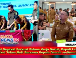 Sumut Sepakat Perkuat Pidana Kerja Sosial, Bupati Labusel Ikut Teken MoU Bersama Kepala Daerah se-Sumut