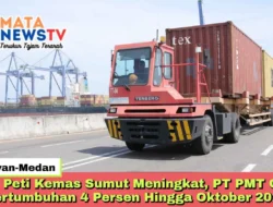 Arus Peti Kemas Sumut Meningkat, PT PMT Catat Pertumbuhan 4 Persen Hingga Oktober 2025