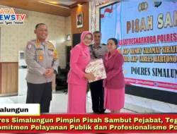 Kapolres Simalungun Pimpin Pisah Sambut Pejabat, Tegaskan Komitmen Pelayanan Publik dan Profesionalisme Polri