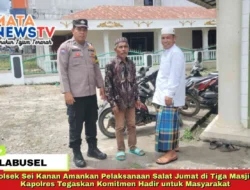 Polsek Sei Kanan Amankan Pelaksanaan Salat Jumat di Tiga Masjid, Kapolres Tegaskan Komitmen Hadir untuk Masyarakat