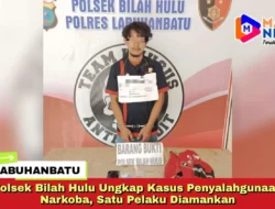 Polsek Bilah Hulu Ungkap Kasus Penyalahgunaan Narkoba, Satu Pelaku Diamankan