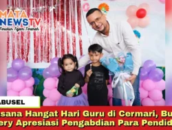 Suasana Hangat Hari Guru di Cermari, Bupati Fery Apresiasi Pengabdian Para Pendidik
