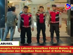Sat Samapta Polres Labusel Intensifkan Patroli Malam, Cegah Kejahatan dan Wujudkan Rasa Aman di Kota Pinang