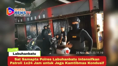 Sat Samapta Polres Labuhanbatu Intensifkan Patroli 1×24 Jam untuk Jaga Kamtibmas Kondusif