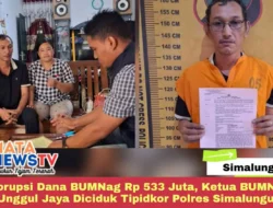 Korupsi Dana BUMNag Rp 533 Juta, Ketua BUMNag Unggul Jaya Diciduk Tipidkor Polres Simalungun