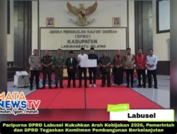 Paripurna DPRD Labusel Kukuhkan Arah Kebijakan 2026, Pemerintah dan DPRD Tegaskan Komitmen Pembangunan Berkelanjutan