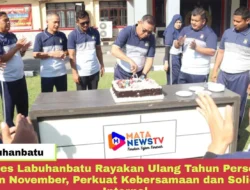 Polres Labuhanbatu Rayakan Ulang Tahun Personel Bulan November, Perkuat Kebersamaan dan Soliditas Internal