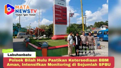 Polsek Bilah Hulu Pastikan Ketersediaan BBM Aman, Intensifkan Monitoring di Sejumlah SPBU