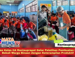 Lapas Kelas IIA Rantauprapat Gelar Pelatihan Pembuatan Roti, Bekali Warga Binaan dengan Keterampilan Produktif