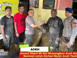 Alumni Akpol 96 dan Bhayangkari Aceh Salurkan Bantuan untuk Korban Banjir Aceh Tamiang