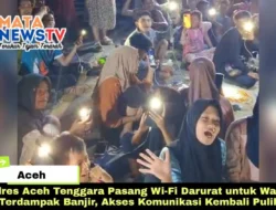 Polres Aceh Tenggara Pasang Wi-Fi Darurat untuk Warga Terdampak Banjir, Akses Komunikasi Kembali Pulih