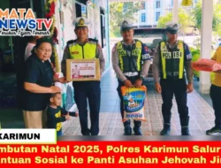 Sambutan Natal 2025, Polres Karimun Salurkan Bantuan Sosial ke Panti Asuhan Jehovah Jireh