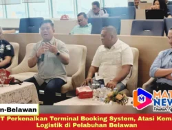 PT PMT Perkenalkan Terminal Booking System, Atasi Kemacetan Logistik di Pelabuhan Belawan