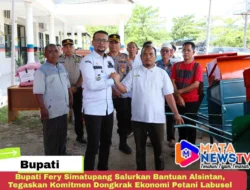 Bupati Fery Simatupang Salurkan Bantuan Alsintan, Tegaskan Komitmen Dongkrak Ekonomi Petani Labusel