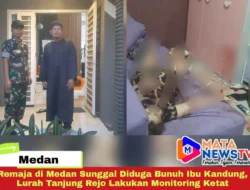 Remaja di Medan Sunggal Diduga Bunuh Ibu Kandung, Lurah Tanjung Rejo Lakukan Monitoring Ketat