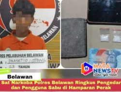 Sat Narkoba Polres Belawan Ringkus Pengedar dan Pengguna Sabu di Hamparan Perak