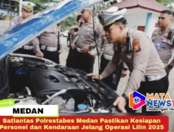 Satlantas Polrestabes Medan Pastikan Kesiapan Personel dan Kendaraan Jelang Operasi Lilin 2025