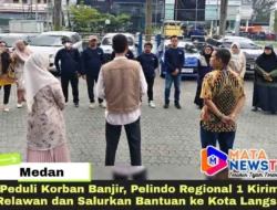 Peduli Korban Banjir, Pelindo Regional 1 Kirim Relawan dan Salurkan Bantuan ke Kota Langsa