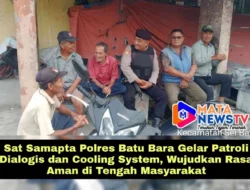 Sat Samapta Polres Batu Bara Gelar Patroli Dialogis dan Cooling System, Wujudkan Rasa Aman di Tengah Masyarakat