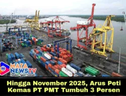Hingga November 2025, Arus Peti Kemas PT PMT Tumbuh 3 Persen