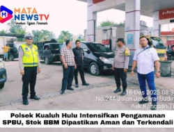 Polsek Kualuh Hulu Intensifkan Pengamanan SPBU, Stok BBM Dipastikan Aman dan Terkendali