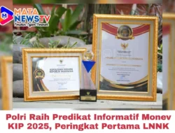 Polri Raih Predikat Informatif Monev KIP 2025, Peringkat Pertama LNNK