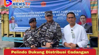 Pelindo Dukung Distribusi Cadangan Beras Pemerintah ke Pulau Nias