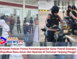 Srikandi Polwan Polres Pematangsiantar Gelar Patroli Dialogis, Wujudkan Rasa Aman dan Nyaman di Terminal Tanjung Pinggir