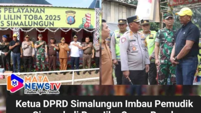 Ketua DPRD Simalungun Imbau Pemudik Singgah di Pos Jika Cuaca Buruk