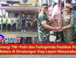 Sinergi TNI–Polri dan Forkopimda Pastikan Pos Nataru di Simalungun Siap Layani Masyarakat