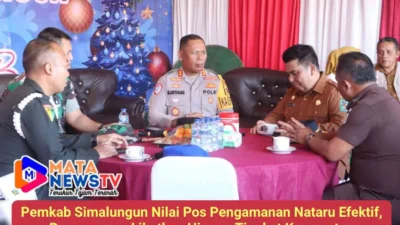 Pemkab Simalungun Nilai Pos Pengamanan Nataru Efektif, Pengawasan Libatkan Hingga Tingkat Kecamatan