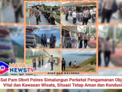 Sat Pam Obvit Polres Simalungun Perketat Pengamanan Objek Vital dan Kawasan Wisata, Situasi Tetap Aman dan Kondusif
