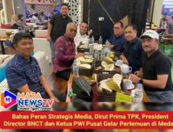 Bahas Peran Strategis Media, Dirut Prima TPK, President Director BNCT dan Ketua PWI Pusat Gelar Pertemuan di Medan