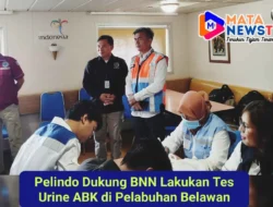 Pelindo Dukung BNN Lakukan Tes Urine ABK di Pelabuhan Belawan