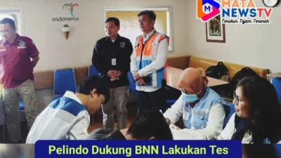 Pelindo Dukung BNN Lakukan Tes Urine ABK di Pelabuhan Belawan
