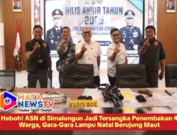 Heboh! ASN di Simalungun Jadi Tersangka Penembakan 4 Warga, Gara-Gara Lampu Natal Berujung Maut