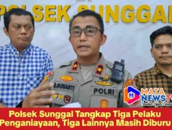 Polsek Sunggal Tangkap Tiga Pelaku Penganiayaan, Tiga Lainnya Masih Diburu