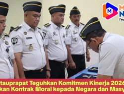 Lapas Rantauprapat Teguhkan Komitmen Kinerja 2026, Kakanwil Tekankan Kontrak Moral kepada Negara dan Masyarakat