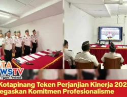 Lapas Kotapinang Teken Perjanjian Kinerja 2026, Tegaskan Komitmen Profesionalisme