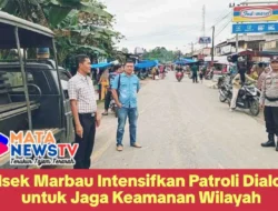 Polsek Marbau Intensifkan Patroli Dialogis untuk Jaga Keamanan Wilayah