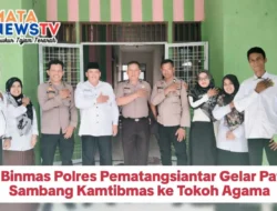 Sat Binmas Polres Pematangsiantar Gelar Patroli Sambang Kamtibmas ke Tokoh Agama