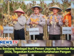 Polres Serdang Bedagai Ikuti Panen Jagung Serentak Kuartal I 2026, Tegaskan Komitmen Ketahanan Pangan