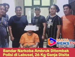 Bandar Narkoba Ambruk Ditembak Polisi di Labusel, 26 Kg Ganja Disita