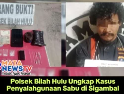 Polsek Bilah Hulu Ungkap Kasus Penyalahgunaan Sabu di Sigambal